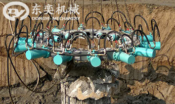 專業(yè)截除預(yù)制水泥樁頭現(xiàn)場 BYMK180S截樁機